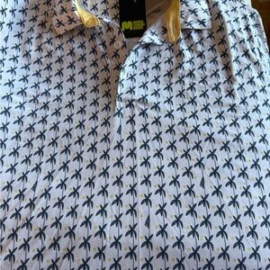 Puma Golf Polo- Palm-Print